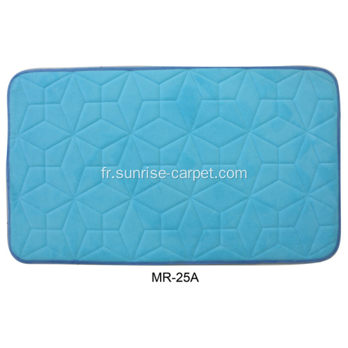 Tapis de tapis de tapis de tapis en flanelle en polyester